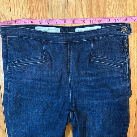 ✨Pilcro And The Letterpress✨ Anthropologie High Rise Denim Leggings Jeans Sz 28 - Picture 14 of 16